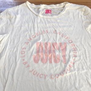 Juicy couture tshirt sz large